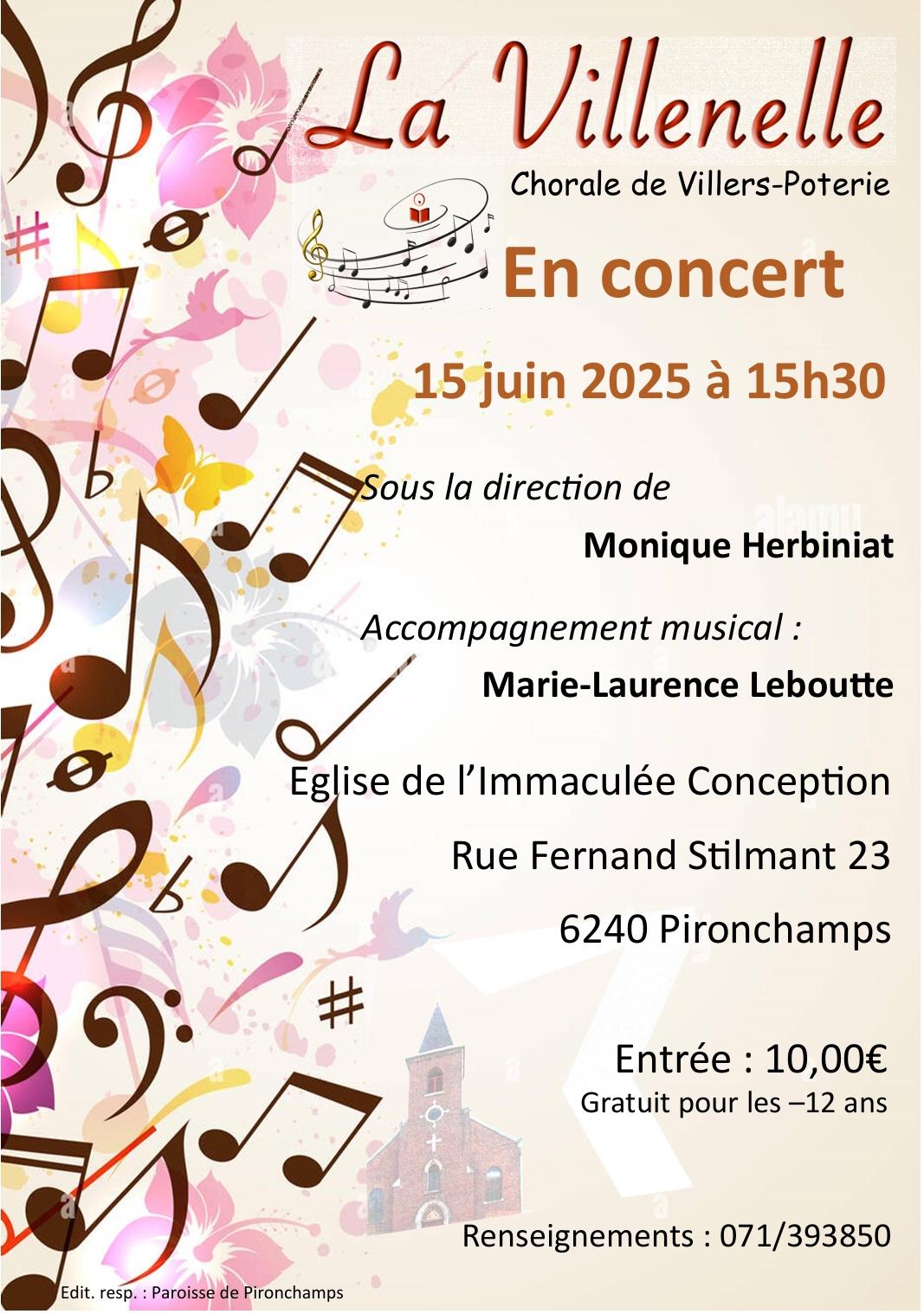 Concert à Pironchamps